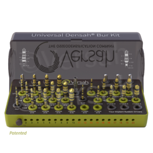 Universal Densah® Bur Kit with Tapered Pilot Drill (Regular Burs)