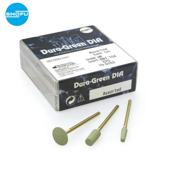 Shofu Dura Green Dia Hp Assorted 3pcs